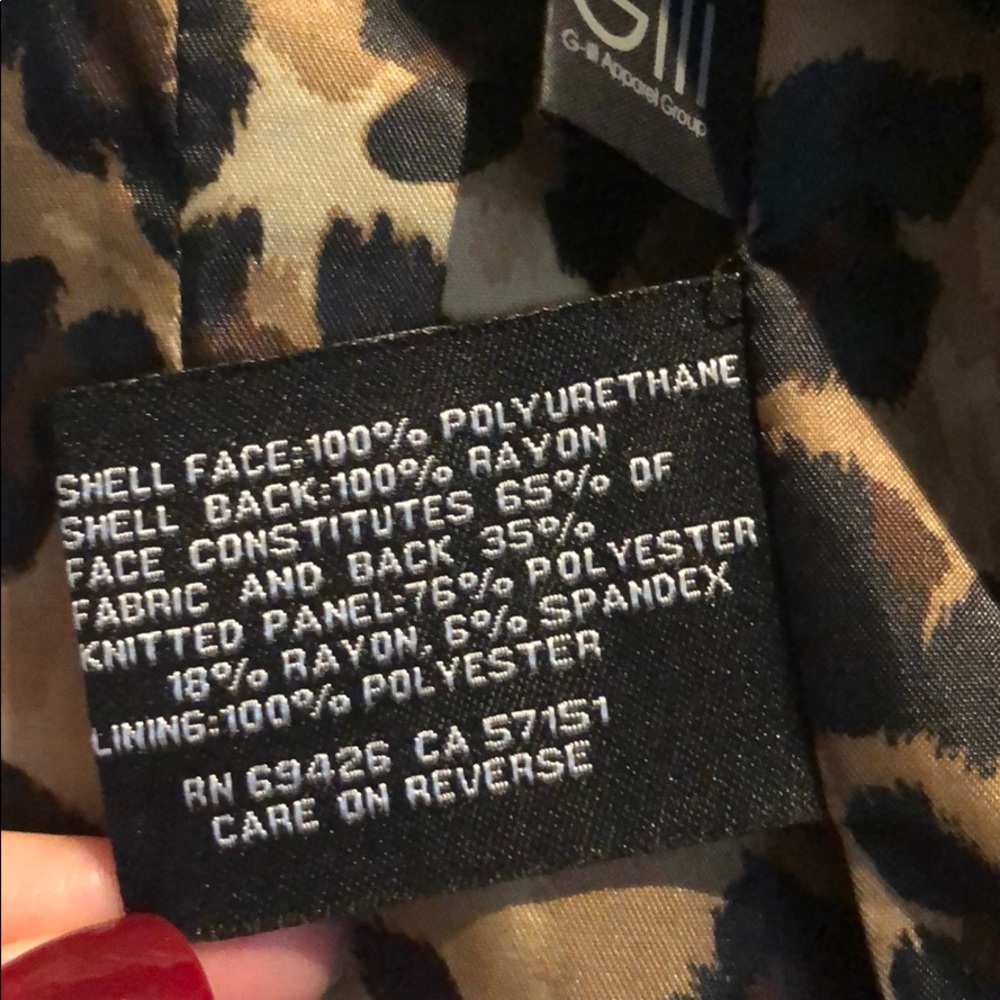 Black Rivet leather jacket - Picture 7 of 7